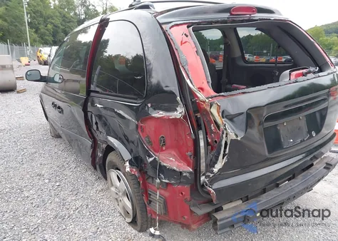 2005 Dodge Caravan Sxt из США, поврежденный, VIN 1D4GP45R45B325077